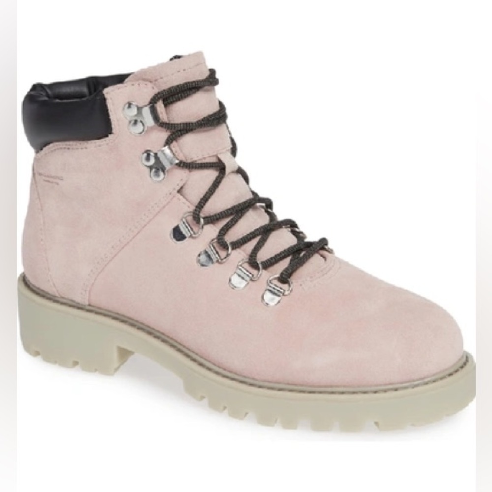 Vagabond Kenova boot in milkshake suede